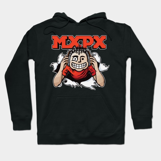 The-MxPx 3 Hoodie by Edwin Vezina